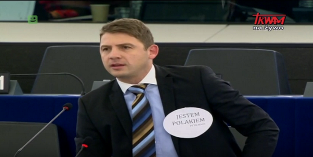 Czech podczas debaty w PE: Jestem Polakiem!