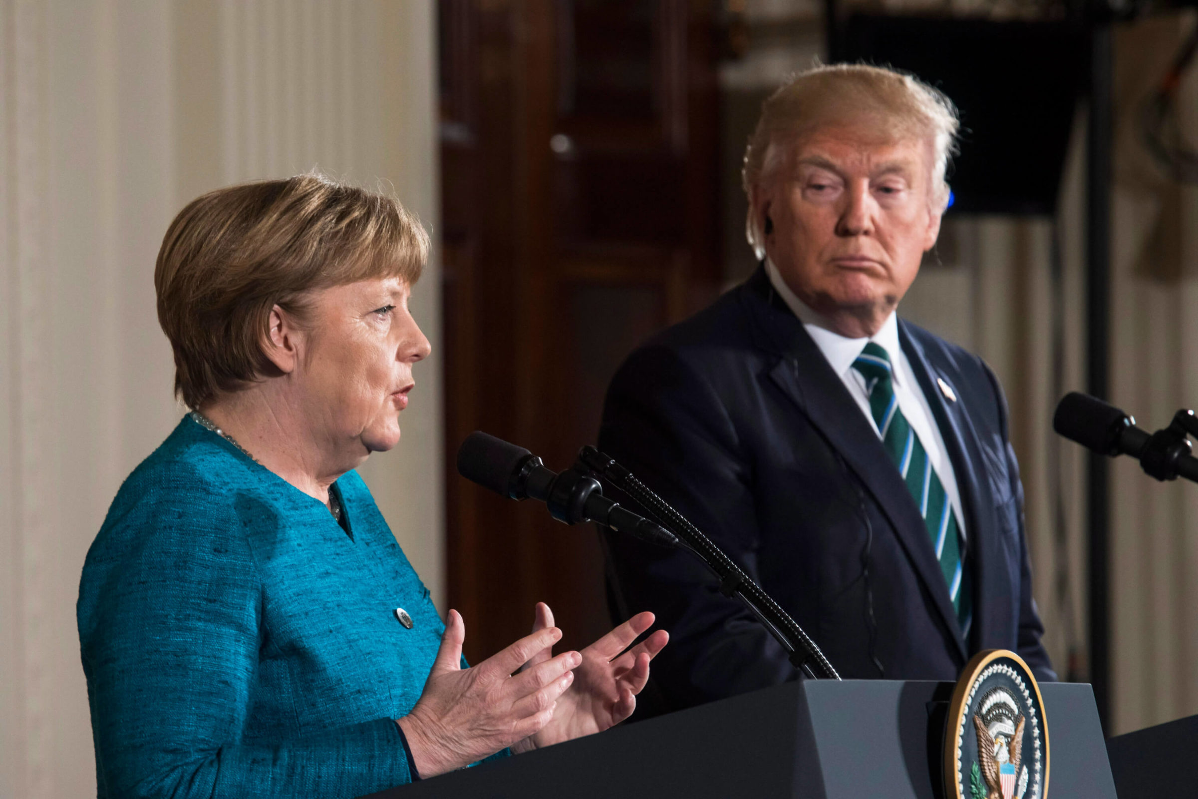 Merkel kontra USA. Kanclerz Niemiec nie chce prowokować Putina