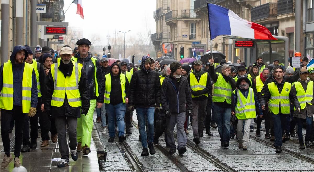 Zamieszki w Paryżu. „Żółte kamizelki” znów w akcji
