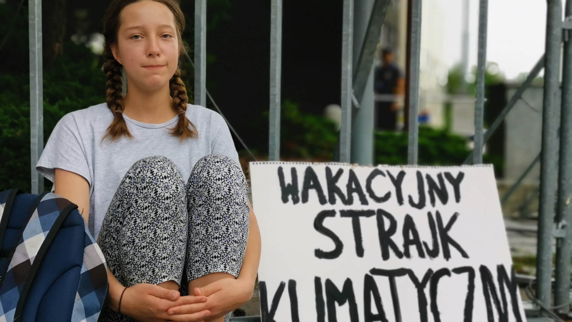 Zamiast na wakacje, 13-letnia Inga jedzie strajkować pod Sejm.
